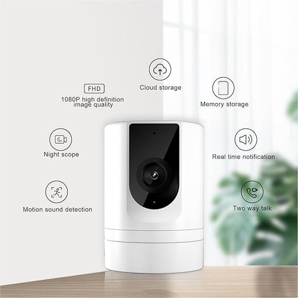 מצלמת אבטחה חכמה לבית – 360° ראייה מלאה