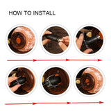 מנורת מלח מההימלאיה