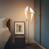 מנורת ציפור אוריגמי