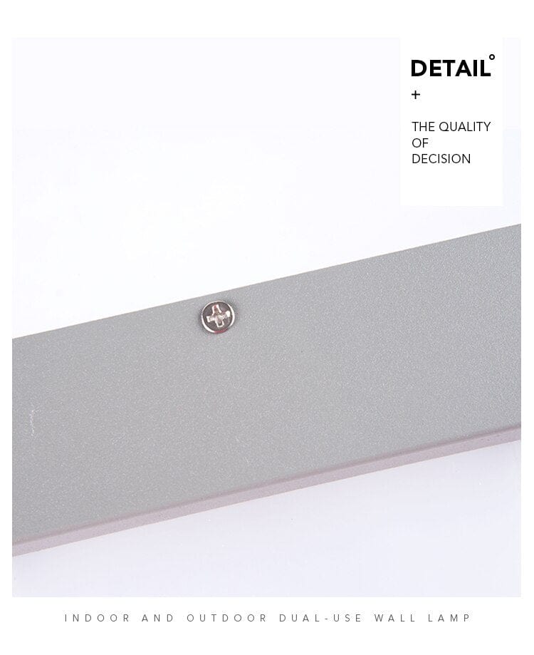 בוקסר תאורת קיר חיצונית (חיישן תנועה)